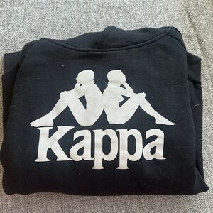 Medium Black Kappa Hoodie